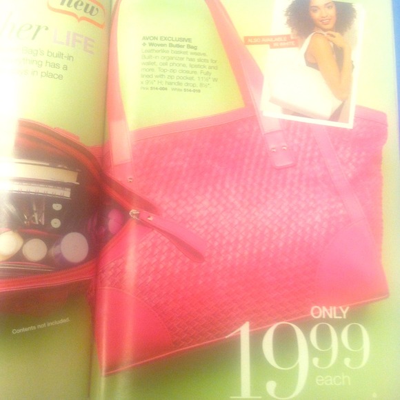 Avon Woven Butler Bag NEW GREAT DEAL
