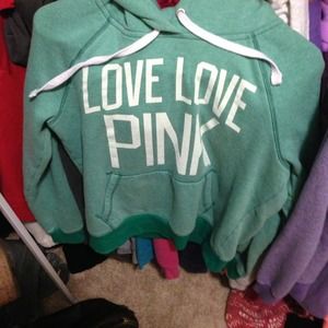 VS PINK pull over sweatshirt size medium