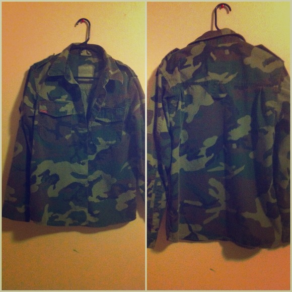 🔴TRADed Camouflage ultra force army jacket / coat