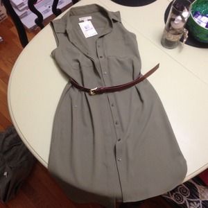 ******SOLD*****New Michael Kors safari green dress