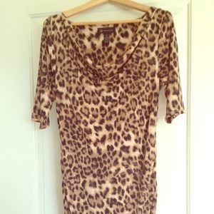 ✨REDUCED✨A hottt animal print INC dress!