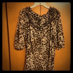 International Concepts Leopard Top 2x