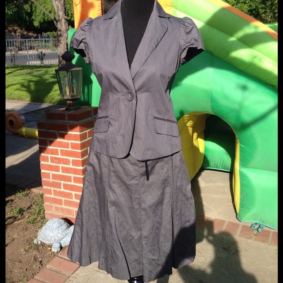 H&M suit type blouse with skirt!  NWOT