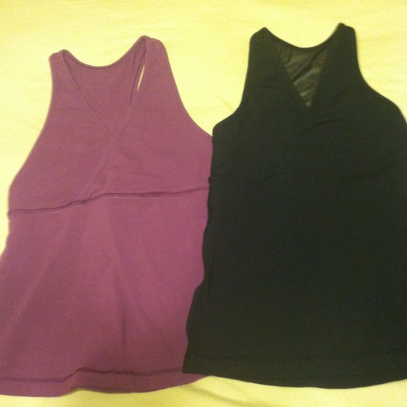 Two Lululemon tanks size 2-4! Reduced price!!