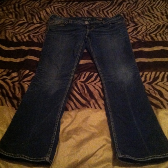 Silver jeans :))