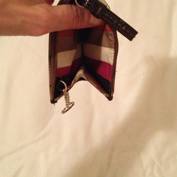 Bundled!! Reduced! Coach card holder key fob - Picture 2 of 2