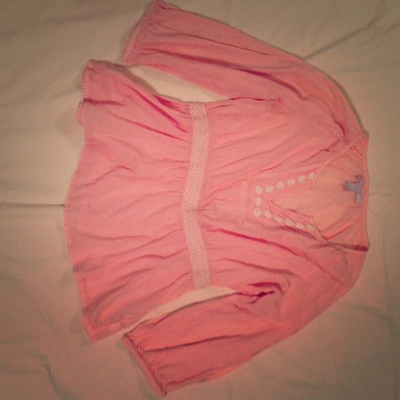 Light pink hippie style top