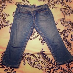 Sevens stretchy Capri jeans