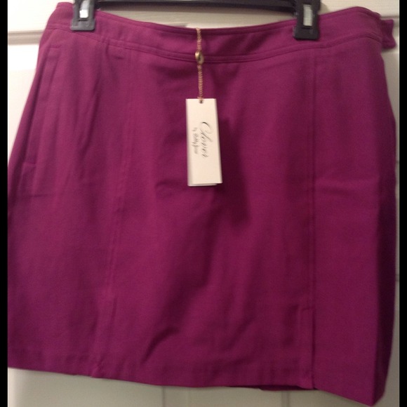 Clover by Bobby Jones, Magenta golf skirt - Picture 1 of 3