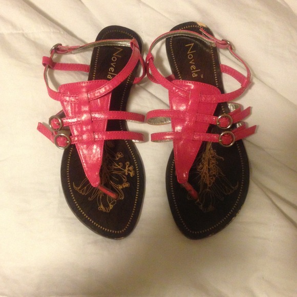 Pink sandals