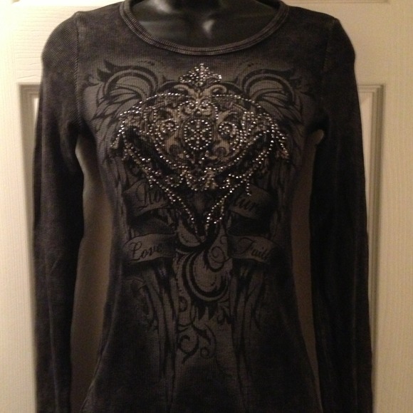 Thermal long sleeve tee