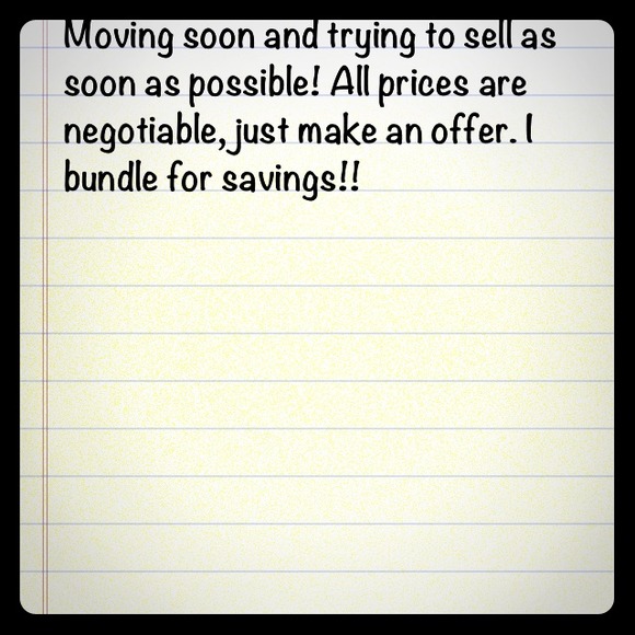 Moving sale!