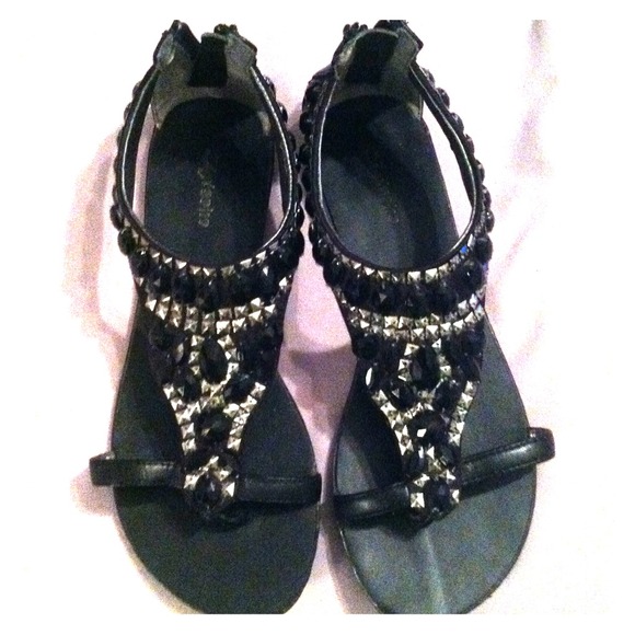 Beautiful Jeweled Sandals