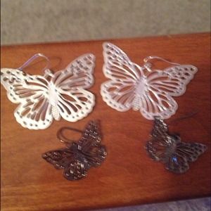 Butterfly earrings