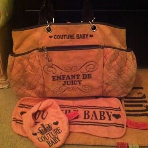 Authentic Juicy Couture Diaper Bag