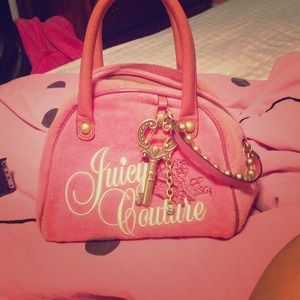 Authentic Juicy Couture bowling bag!