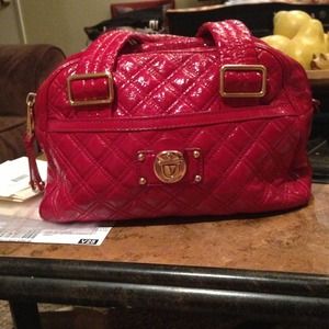 Marc Jacob red patten bag