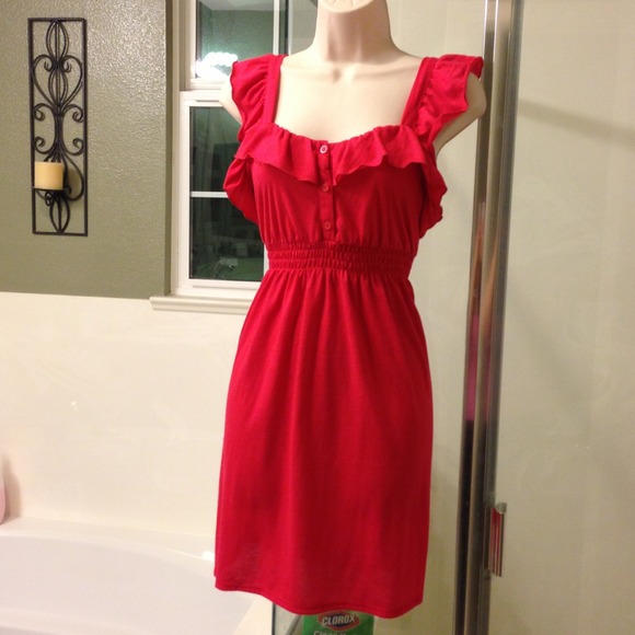 Coral Summer Dress