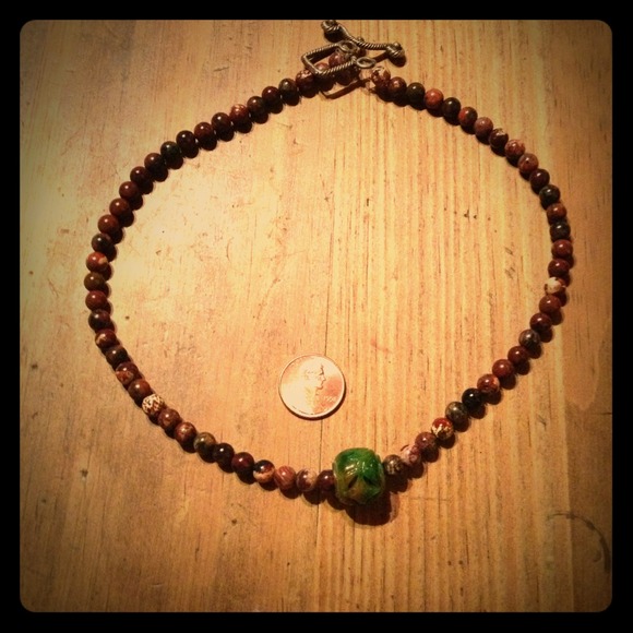 Jade Beaded Necklace