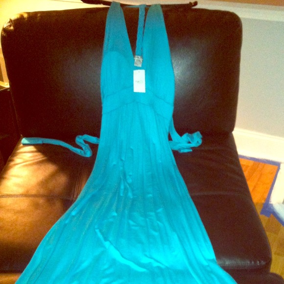 Teal Maxi Dress with tags!!🎈Bundled🎈