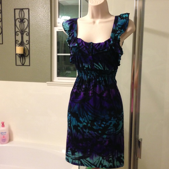 Purple & Blue Summer Dress