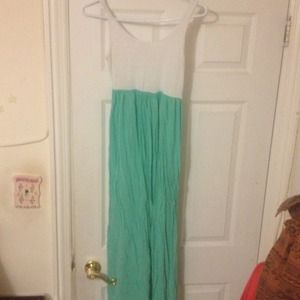 Torques and white dress