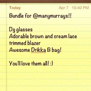 Bundle trade for @manymurrays