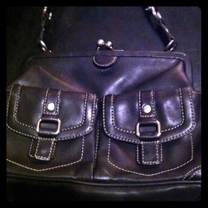 Fossil Leather Handbag