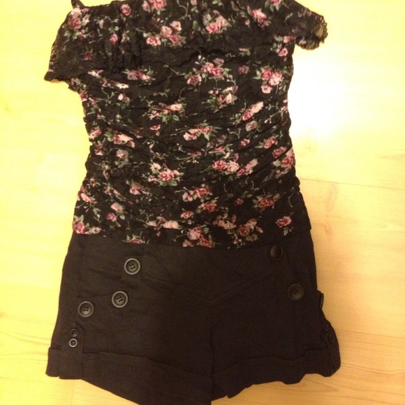 Floral romper