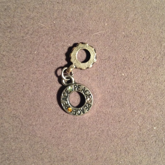 Peace ring charm. Fits pandora bracelet