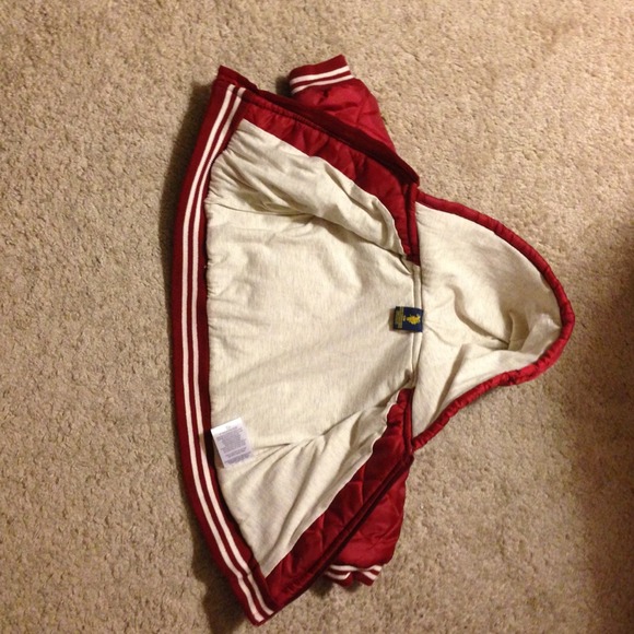 USPA red puffy jacket in Unused condition - Picture 3 of 4