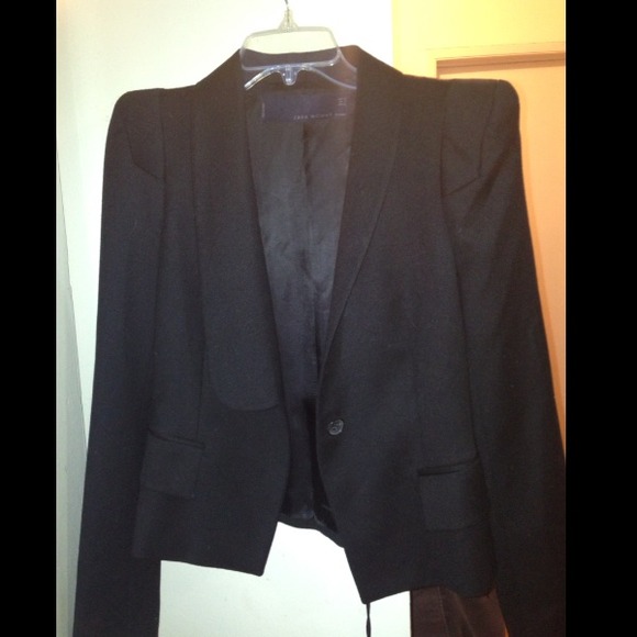 Zara (woman collection ) peaked shoulder blazer