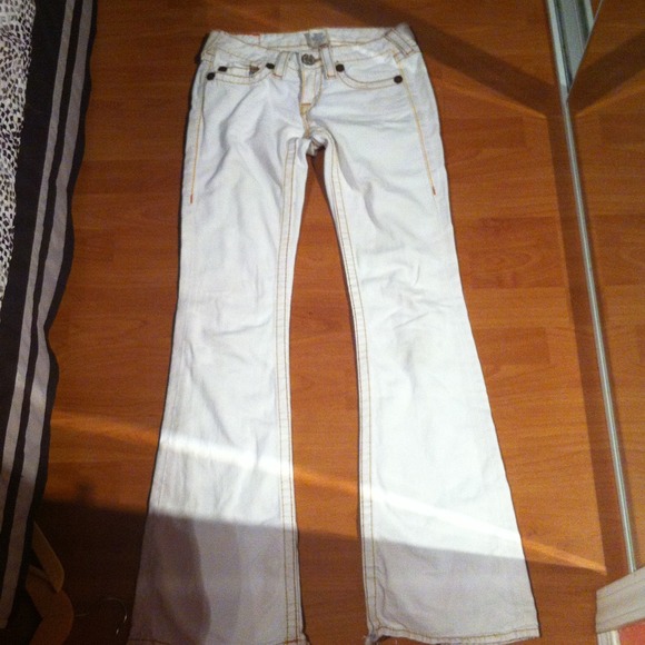 White true religion jeans!!