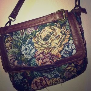 Floral purse
