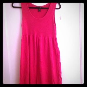 ** SOLD ** Organic Cotton Fuschia Dress