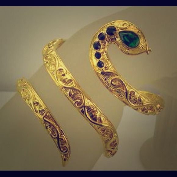 ❌SOLD❌Rachel Zoe Gold Snake Bracelet