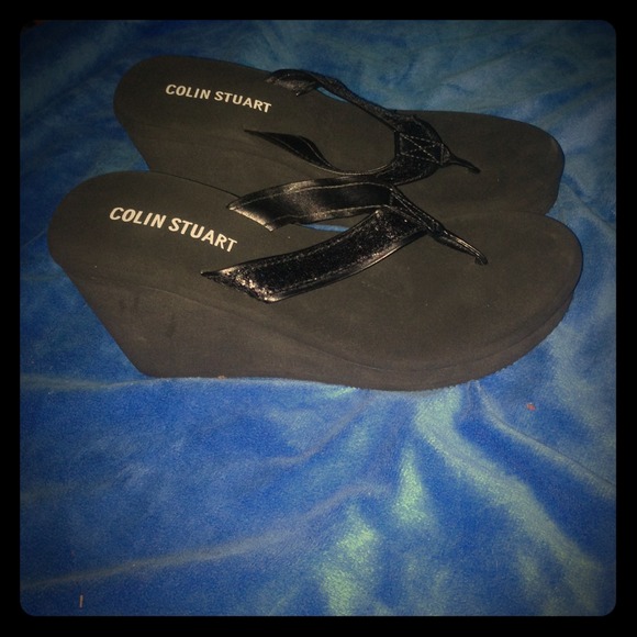 Victoria's Secret Shoes - Colin Stuart flip flop wedges