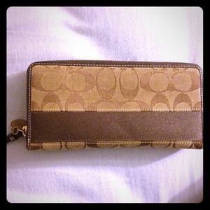 Authentic Large Coach Wallet