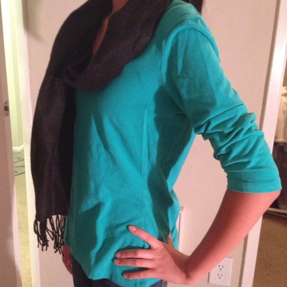 Turquoise Basic Top - Picture 3 of 4