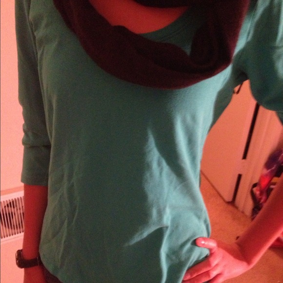 Turquoise Basic Top - Picture 4 of 4