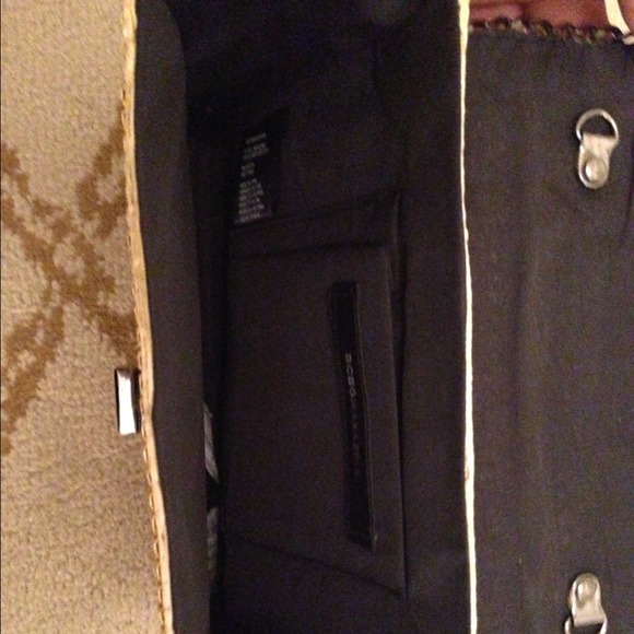 SOLD- BCBGMAXAZRIA Gold Clutch - Picture 3 of 4