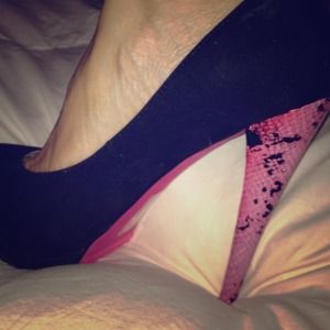 Brand New Pink & Black Heels 🎀💗 NWOT