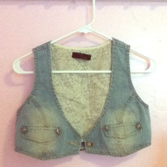 Denim vest