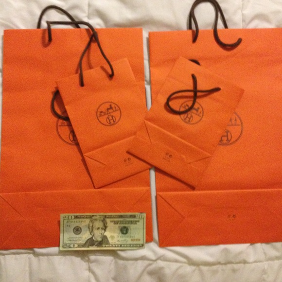Authentic Hermes Paper bags