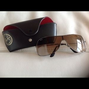 Ray Bans with cases
