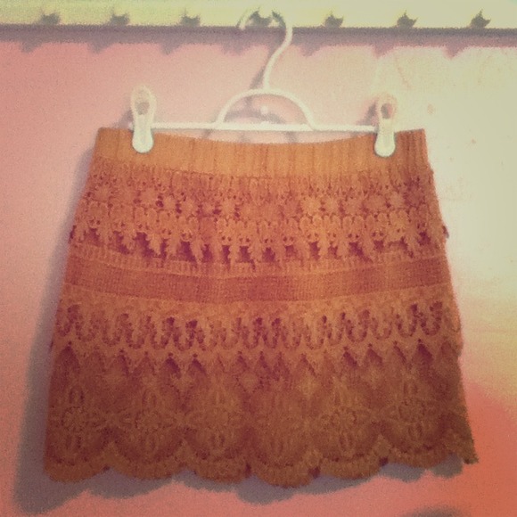 Bohme coral color skirt