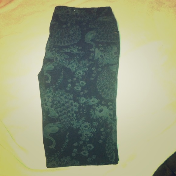 Printed skinny jeans