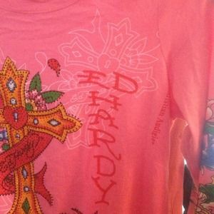 Ed Hardy long sleeve t-shirt.