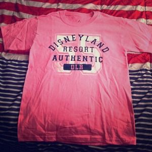 Disneyland Resort pink tshirt