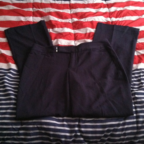 Nine West navy dress pants